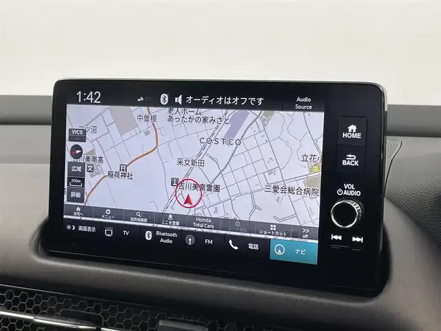 ホンダ ＺＲ－Ｖ ハイブリッド e:HEV Z 埼玉県 2024(令6)年 0.2万km プレミアムクリスタルブルークリスタル 純正9型ナビ　全周囲カメラ　ＢＯＳＥサウンド　ワイヤレス充電　電動リアゲート　ＢＳＭ　アダプティブクルーズコントロール　パドルシフト　ハンドルヒーター　パワーシート　レザーシート