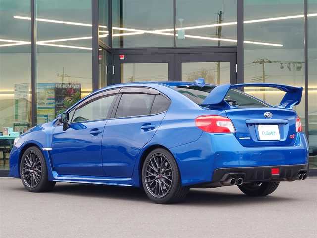 スバル ＷＲＸ ＳＴＩ STI 東京都 2016(平28)年 4万km WRブルーパール 純正ナビ/フルセグ/バックカメラ/ビルトインETC/ドライブレコーダー/ハーフレザーシート/コーナーセンサー/純正18インチAW/リヤスポイラー/スマートキー/オートライト/フォグ