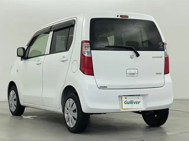 スズキ ワゴンＲ FX 群馬県 2015(平27)年 4.9万km スペリアホワイト 雹害車/純正オーディオ/・AM/FM/CD/AUX/運転席シートヒーター/ＥＴＣ車載器/電動格納ミラー/リモコンキー／スペアキー/ハロゲンヘッドランプ/ヘッドライトレベライザー/パワーウィンドウ/社外フロアマット/保証書／取扱説明書