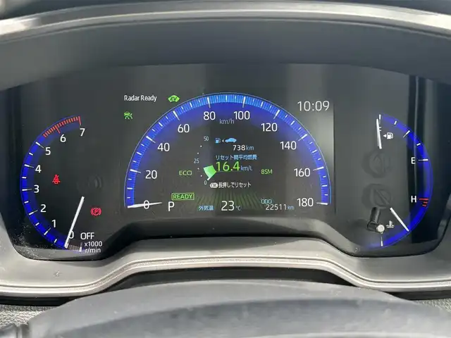 トヨタ カローラツーリング ハイブリッド ダブルバイビー 奈良県 2020(令2)年 2.3万km スパークリングブラックパールクリスタルシャイン 10.5インチディスプレイオーディオ /ナビキット装備 /レーダークルーズコントロール /ブラインドスポットモニター　/ETC2.0 /バックカメラ /LEDヘッドライト /ハーフレザーシート /トヨタセーフティセンス/前後ドライブレコーダー/オートライト/オートハイビーム/LEDヘッドライト