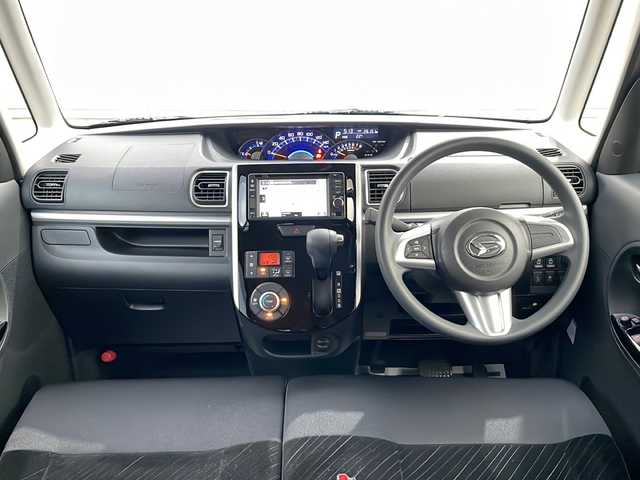 ダイハツ タント カスタム X SAⅡ 山形県 2016(平28)年 2.7万km パールホワイトⅢ 禁煙車/横滑り防止装置/衝突軽減ブレーキ/純正メモリナビ/（DVD/CD/BT/SD/USB/HDMI/AUX）/ワンセグTV/バックカメラ/両側パワースライド/コーナーセンサー/アイドリングストップ/ETC/LEDヘッドライト/フォグランプ/後席サンシェード/純正フロアマット/スマートキー/プッシュスタート/14インチ純正AW