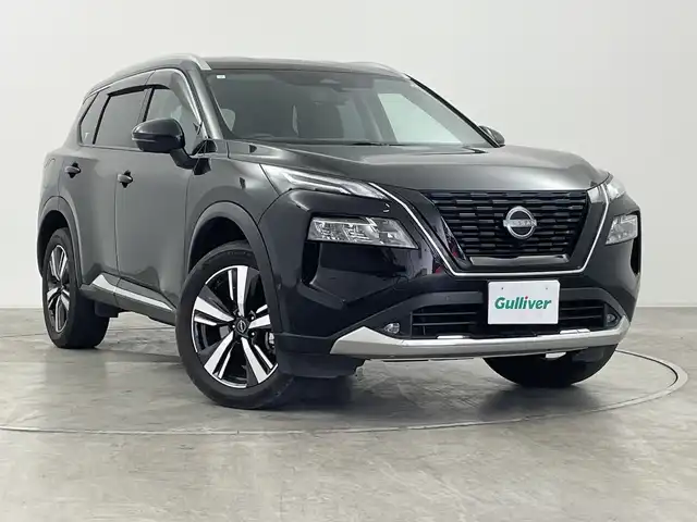 日産 エクストレイル G e－4ORCE 群馬県 2023(令5)年 1.7万km ダイヤモンドブラック 純正12.3型ナビ　全方位カメラ　衝突被害軽減ブレーキ　アダプティブクルーズコントロール　デジタルインナーミラー　ビルトインETC 電動リアゲート　パワーシート　ステアリングヒーター　禁煙車