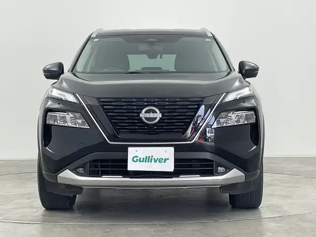 日産 エクストレイル G e－4ORCE 群馬県 2023(令5)年 1.7万km ダイヤモンドブラック 純正12.3型ナビ　全方位カメラ　衝突被害軽減ブレーキ　アダプティブクルーズコントロール　デジタルインナーミラー　ビルトインETC 電動リアゲート　パワーシート　ステアリングヒーター　禁煙車