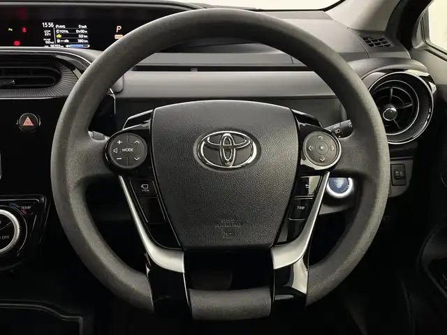 トヨタ アクア S スタイルブラック 新潟県 2021(令3)年 5.7万km ダークブルーマイカ トヨタセーフティセンス/純正SDナビ/　CD/Bluetooth/ワンセグ/パノラミックビューモニター/LEDオートライト/オートハイビーム/ステアリングリモコン/レーンディパーチャーアラート/パーキングサポートブレーキ/ドラレコ/ウィンカーミラー/電格ミラー/スマートキー/ビルトインETC