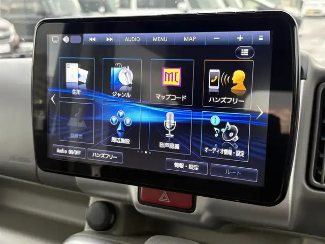 スズキ エブリィ ワゴン PZターボ スペシャル 大分県 2023(令5)年 0.4万km シルキーシルバーメタリック ・ナビ(CD/DVD/SD/BT)/・バックカメラ/・フルセグテレビ/・スズキセーフティサポート/・両側パワースライドドア/・オートステップ/・運転席シートヒーター/・ETC/・コーナーセンサー/・スマートキー/・プッシュスタートボタン/・アイドリングストップ