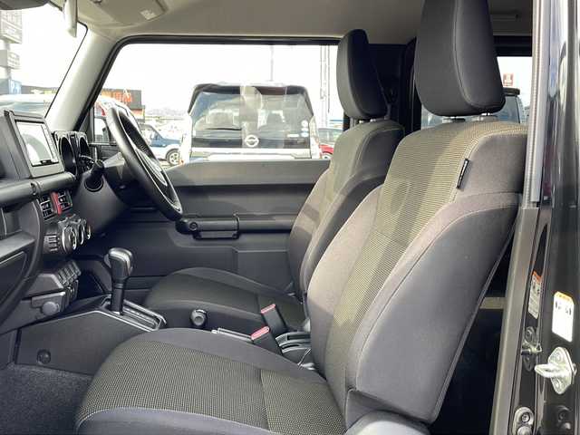 スズキ ジムニー XC 徳島県 2022(令4)年 3.3万km ブルーイッシュブラックパール3 社外メモリナビ　MDV-S708W/（Bluetooth/HDMI/フルセグ/CD/DVD）/衝突軽減ブレーキ/クルーズコントロール/シートヒーター/ドライブレコーダー/ビルトインETC/プッシュスタート/スマートキー/スペアキー/LEDヘッドライト/純正アルミホイール