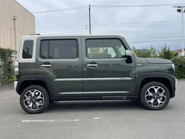 スズキ ハスラー HYBRID X 東京都 2025(令7)年 0.1千km クールカーキパールメタリック/ソフトベージュメタリック 届出済未使用車/純正9型ナビ/フルセグTV/CD/DVD/全方位モニター/シートヒーター/アダプティブクルーズコントロール/デュアルカメラブレーキ/車線逸脱警報機能/パーキングソナー/純正アルミホイール