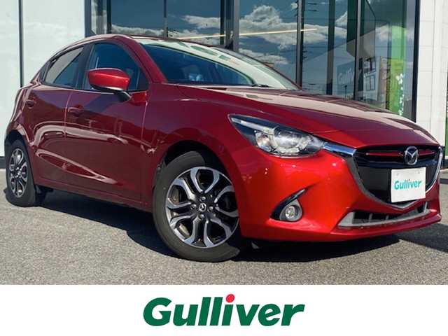 マツダ デミオ XD ブラックレザーリミテッド 兵庫県 2016(平28)年 3.5万km ソウルレッドプレミアムメタリック 純正ナビ/・TV（フルセグTV)/・DVD/CD/AUX/アイドリングストップ/オートくるーす/横滑り防止/衝突軽減ブレーキ/レーンアシスト/クリアナンスソナー/バドルシフト/シートヒーター/ハーフレザーシート/バックモニター/ETC