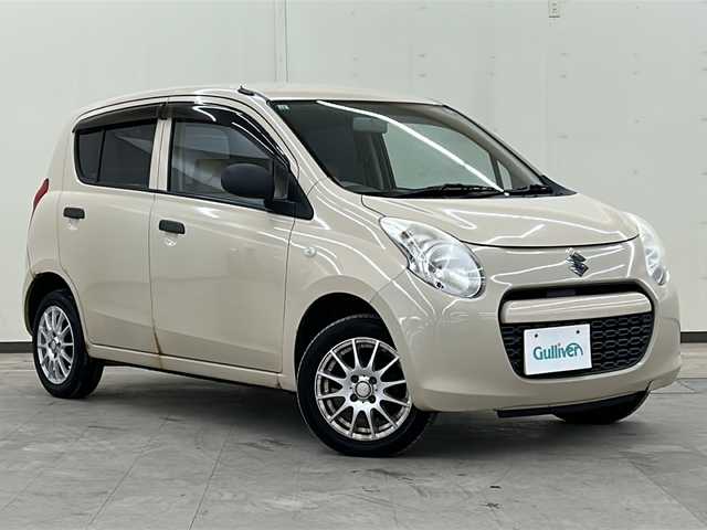 スズキ アルト F 道央・札幌 2011(平23)年 12.2万km ミルクティーベージュメタリック 4WD//ドアバイザー//パワーウィンドウ//純正フロアマット