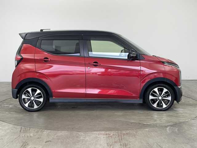 三菱 ｅＫクロス T 兵庫県 2019(令1)年 4.3万km アメジストブラック/レッドM ・社外ディスプレイオーディオ（Alexa・BT・スマートフォン連携）/・バックカメラ/・マイパイロット/・先進快適パッケージ/・Eアシスト/・衝突軽減ブレーキ/・車線逸脱警報/・車線逸脱防止支援/・クリアランスソナー/・LEDオートライト/・フォグランプ/・オートハイビーム/・シートヒーター/・オートホールド/・電動パーキングブレーキ/・ステアリングリモコン/・ドアバイザー/・アイドリングストップ/・ETC/・バニティミラー/・プッシュスタート/・スマートキー/・純正15インチアルミホイール/・フロアマット/・W＋サイドエアバック/・カーテンエアバック/・BLITZ製スロットルコントローラ（Power Thro）/・MITSUBA製ホーン（ALPHAII）/・社外サブウーハー