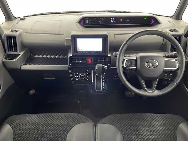 ダイハツ タント カスタム RS 宮崎県 2019(令1)年 5.1万km ブラックマイカメタリック/シャイニングホワイトパール 禁煙車/衝突被害軽減ブレーキ/社外ナビTV/（カロッツェリア/AVIC-RZ910/CD/DVD/Bluetooth/FMAM/フルセグTV)/社外バックカメラ/社外ドライブレコーダー/純正ビルトインETC/純正LEDオートライト/純正LEDフォグ/純正15インチアルミ/純正エアロ/純正ルーフエンドスポイラー/純正セキュリティアラーム/純正フロアマット/両側電動スライドドア/クリアランスソナー/オート電動格納ミラー/オートエアコン/前席シートヒーター/ハーフレザーシート/本革巻ハンドル/スマートキー/プッシュエンジンスタート/新車時保証書/取扱い説明書