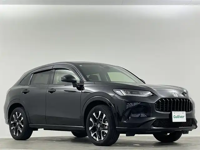 ホンダ ＺＲ－Ｖ ハイブリッド e:HEV Z 埼玉県 2024(令6)年 0.7万km クリスタルブラックパール 純正９型ナビ　ＢＯＳＥサウンド　レザーシート　シートヒーター　全方位カメラ　ＢＳＭ　ＬＥＤヘッドライト　ビルトインＥＴＣ２．０　前後ドライブレコーダー　追従走行　パワーシート　ダウンヒルアシスト
