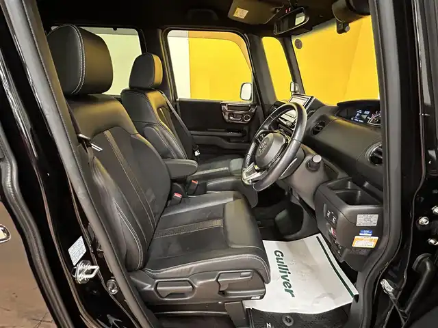 ホンダ Ｎ ＢＯＸ カスタム G EX ターボ ホンダセンシング 群馬県 2018(平30)年 5.4万km クリスタルブラックパール ホンダセンシング/・衝突軽減ブレーキ/・レーンキープアシスト/・オートライト/・リアコーナーセンサー/・クルーズコントロール/・横滑り防止/純正7インチナビ/・AM/FM/フルセグTV/・Bluetooth/SD/・CD/DVD/USB/バックカメラ/両側電動スライドドア/パドルシフト/LEDヘッドライト/LEDフォグランプ/純正フロアマット/純正ドアバイザー/純正ETC/純正15インチアルミホイール/純正ドライブレコーダー/スマートキー/プッシュスタート