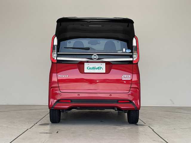 日産 ルークス ハイウェイスター X 愛知県 2021(令3)年 2.5万km スパークリングレッド/ブラック 純正ナビ/全方位カメラ/片側パワースライド/バックカメラ/コーナーセンサー/純正アルミホイール/LEDヘッドライト/オートマチックハイビーム/衝突軽減システム/フルセグ/CD /Bluetooth/ステアリングスイッチ/スマートキー/プッシュスタート