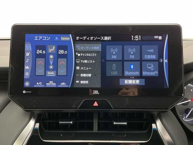 トヨタ ハリアー Z レザーパッケージ 長野県 2021(令3)年 3.1万km プレシャスブラックパール フルモデリスタエアロ/JBLプレミアムサウンド/純正メモリナビ&フルセグTV&USB&BT/トヨタセーフティセンス/アダプティブクルーズコントロール/レーントレーシングアシスト/プリクラッシュセーフティ/クリアランスソナー/オートマチックハイビーム/先行車発進告知/パワーバックドア/ハーフレザーシート/前席エアシート/前席シートヒーター/前席パワーシート/ステアリングスイッチ/全方位カメラ/ビルトインETC2.0/LEDヘッドライト/オートライト/電動格納ミラー/ウィンカーミラー/電動ホールド/オートホールド/純正19インチAW装着/純正フロアマット/プッシュスタート/スマートキー