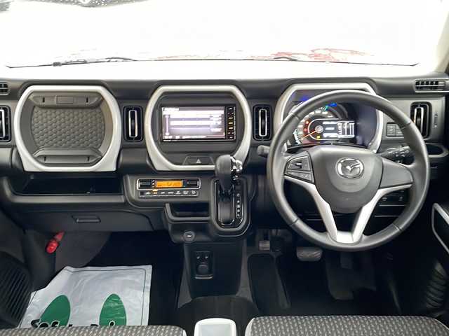 マツダ フレア クロスオーバー ハイブリッド XS 新潟県 2021(令3)年 4.8万km 赤Ⅱ カラーコード：DW6/純正SDナビ(CN-RZ765W)/(AM/FM/CD/DVD/SD/Bluetooth)/フルセグTV/バックカメラ/衝突軽減ブレーキ/レーンキープアシスト/コーナーセンサー/D/N席シートヒーター/前後ドライブレコーダー/オートライト/LEDヘッドライト/横滑り防止装置/スマートキー/スペアキー×1/プッシュスタート/アイドリングストップ/電動格納ミラー/純正フロアマット/取扱説明書/保証書