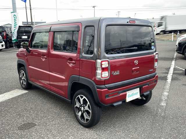 マツダ フレア クロスオーバー ハイブリッド XS 新潟県 2021(令3)年 4.8万km 赤Ⅱ カラーコード：DW6/純正SDナビ(CN-RZ765W)/(AM/FM/CD/DVD/SD/Bluetooth)/フルセグTV/バックカメラ/衝突軽減ブレーキ/レーンキープアシスト/コーナーセンサー/D/N席シートヒーター/前後ドライブレコーダー/オートライト/LEDヘッドライト/横滑り防止装置/スマートキー/スペアキー×1/プッシュスタート/アイドリングストップ/電動格納ミラー/純正フロアマット/取扱説明書/保証書