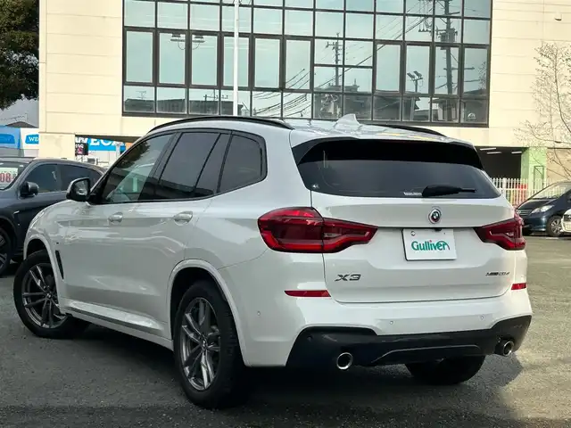 ＢＭＷ Ｘ３ xDrive20d Mスポーツ 熊本県 2021(令3)年 5.2万km アルピンホワイトⅢ サンルーフ/革シート/プッシュスタート/純正ナビ/全方位カメラ/ミラー一体型ETC/ドライブレコーダー/純正19インチAW/レーダークルーズ/パドルシフト/パワーバックドア/ルーフレール/前席パワーシート/全席シートヒーター/LEDヘッドライト/オートライト/フォグライト/前後コーナーセンサー/トノカバー/横滑り防止装置/ウィンカーミラー/フロアマット/新車保証書/取扱説明書