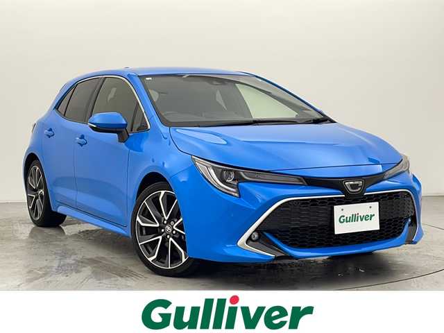 トヨタ カローラ スポーツ G Z 宮城県 2018(平30)年 4.8万km シアンM 純正９型ナビ　/アダプティブクルーズコントロール　/ブラインドスポットモニター　/プリクラッシュセーフティ　/レーンディパーチャーアラート　/オートマチックハイビーム　/クリアランスソナー　　/リアクロストラフィックアラート　/電動パーキングブレーキ/オートホールド/ＬＥＤヘッドランプ/フォグランプ/ETC2.0/純正18インチAW/禁煙