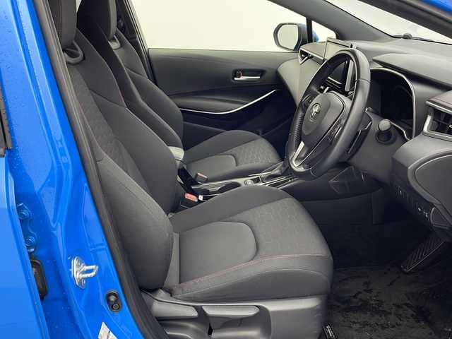 トヨタ カローラ スポーツ G Z 宮城県 2018(平30)年 4.8万km シアンM 純正９型ナビ　/アダプティブクルーズコントロール　/ブラインドスポットモニター　/プリクラッシュセーフティ　/レーンディパーチャーアラート　/オートマチックハイビーム　/クリアランスソナー　　/リアクロストラフィックアラート　/電動パーキングブレーキ/オートホールド/ＬＥＤヘッドランプ/フォグランプ/ETC2.0/純正18インチAW/禁煙