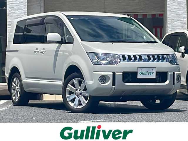 三菱 デリカＤ：５ D－Power package 千葉県 2014(平26)年 5万km ウォームホワイトパール ナビＡＶＩＣ－ＭＲＺ９９　バックカメラ　両側パワースライドドア　シートヒーター　パドルシフト　ＤＶＤ　ETC フルセグ　オートステップ　ディーゼル　ターボ　ＨＩＤ　オートライト　マット　バイザー