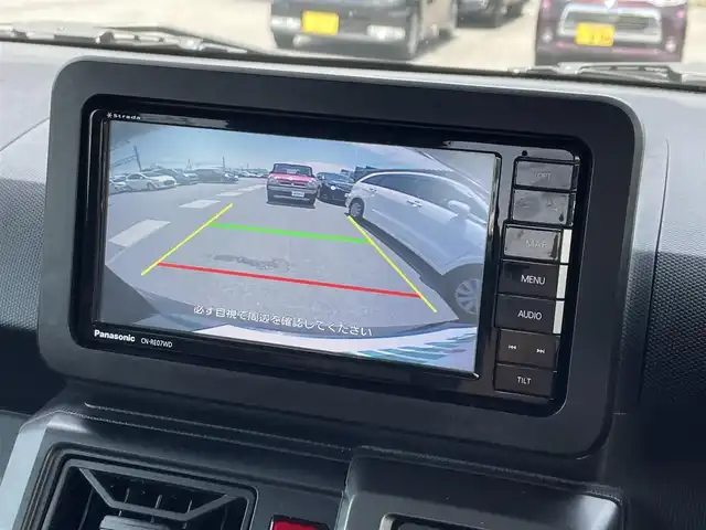 ダイハツ タフト G 滋賀県 2021(令3)年 4.8万km ブラックマイカメタリック 社外ナビ/CD.DVD.Bluetooth.フルセグ/バックカメラ/衝突軽減ブレーキ/コーナーセンサー/前席シートヒーター/アイドリングストップ/ステアリングスイッチ/前後ドライブレコーダー/ETC/電子パーキング/ブレーキホールド/LEDヘッドライト/オートライト/レザー調シートカバー/ガラスルーフ/スマートキー/純正アルミホイール