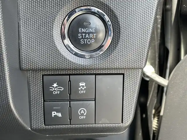 ダイハツ タフト G 滋賀県 2021(令3)年 4.8万km ブラックマイカメタリック 社外ナビ/CD.DVD.Bluetooth.フルセグ/バックカメラ/衝突軽減ブレーキ/コーナーセンサー/前席シートヒーター/アイドリングストップ/ステアリングスイッチ/前後ドライブレコーダー/ETC/電子パーキング/ブレーキホールド/LEDヘッドライト/オートライト/レザー調シートカバー/ガラスルーフ/スマートキー/純正アルミホイール