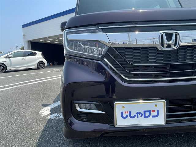 ホンダ Ｎ ＢＯＸ カスタム G L ターボ ホンダセンシング 熊本県 2018(平30)年 8.7万km プレミアムベルベットパープル・パール (株)IDOMが運営する【じしゃロン熊本店】の自社ローン専用車両になります。こちらは現金またはオートローンご利用時の価格です。自社ローンご希望の方は別途その旨お申付け下さい　/社外ナビ（CN-RE04D）/バックカメラ/フルセグテレビ/DVD/CD/Bluetooth接続/ビルトインETC/ハーフレザーシート/両側パワースライドドア/クルーズコントロール/LEDヘッドライト/スマートキー/純正アルミホイール