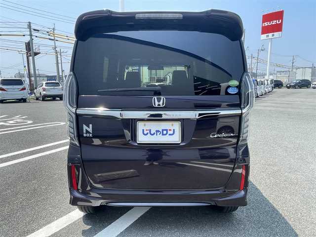ホンダ Ｎ ＢＯＸ カスタム G L ターボ ホンダセンシング 熊本県 2018(平30)年 8.7万km プレミアムベルベットパープル・パール (株)IDOMが運営する【じしゃロン熊本店】の自社ローン専用車両になります。こちらは現金またはオートローンご利用時の価格です。自社ローンご希望の方は別途その旨お申付け下さい　/社外ナビ（CN-RE04D）/バックカメラ/フルセグテレビ/DVD/CD/Bluetooth接続/ビルトインETC/ハーフレザーシート/両側パワースライドドア/クルーズコントロール/LEDヘッドライト/スマートキー/純正アルミホイール