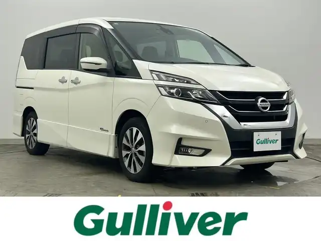日産 セレナ ハイウェイスター G プロパイロットED 岡山県 2017(平29)年 3.9万km ブリリアントホワイトパール 純正９インチナビ/型番:MM516D-L/【フルセグTV/CD/DVD/Blu-ray/Bluetooth/USB/AUX/iPod】/純正１０インチ後席モニター/プレミアムインテリア/プロパイロット/エマージェンシーブレーキ/両側パワースライドドア/バックカメラ/ＬＥＤヘッドライト/ＥＴＣ/革巻きステアリング/スマートキー/純正ドライブレコーダー（前）/純正フロアマット/LEDルームランプ