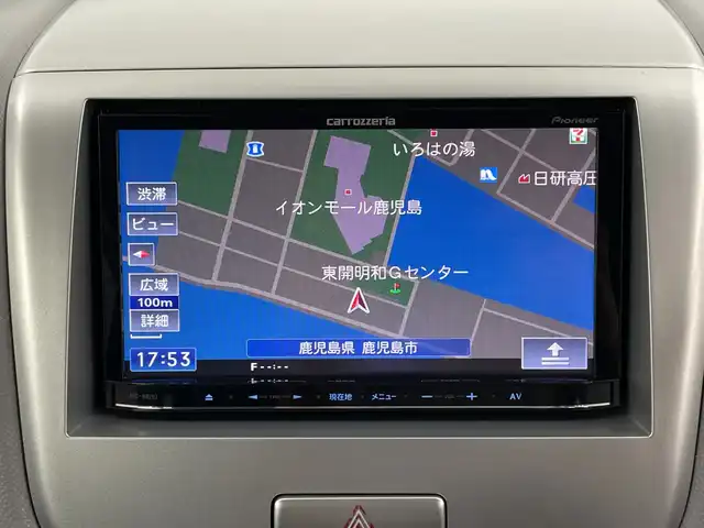 スズキ ワゴンＲ FX 鹿児島県 2010(平22)年 4万km シルキーシルバーメタリック カロッツェリアナビ（AVIC-MRZ07）/FM・AM・DVD・CD/Bluetooth Audio/ワンセグテレビ/バックカメラ/社外13インチアルミホイール/リモコンキー/スペアキー/純正フロアマット/取扱説明書/保証書/ETC