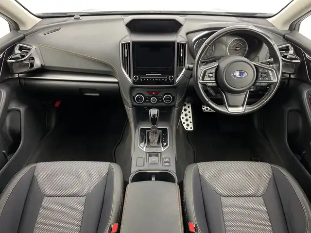スバル インプレッサ ＸＶ 2．0i－S アイサイト 新潟県 2019(令1)年 6万km ダークブルーパール 純正８インチメモリナビ（Bluetooth・CD・DVD・USB）/バックカメラ　/ルーフレール/フルセグ　/アイサイト　/前席パワーシート　/ＬＥＤオートライト　/レーンキープアシスト　/後方コーナーセンサー　/追従クルーズコントロール/アイドリングストップ　/ヒッチメンバー　/パドルシフト/ETC/純正フロアマット/純正１８インチアルミホイール/スマートキー/スペアキー