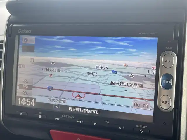 ホンダ Ｎ ＢＯＸ G Lパッケージ 埼玉県 2014(平26)年 9.6万km スマートブラック (株)IDOMが運営する【じしゃロン川越店】の自社ローン専用車両になります。こちらは現金またはオートローンご利用時の価格です。自社ローンご希望の方は別途その旨お申付け下さい/純正メモリナビ/Ｂカメラ/両側パワースライドドア/スマートキー/プッシュスタート/オートエアコン/運転席シートリフター/純正１４インチアルミホイール