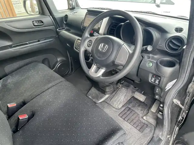 ホンダ Ｎ ＢＯＸ G Lパッケージ 埼玉県 2014(平26)年 9.6万km スマートブラック (株)IDOMが運営する【じしゃロン川越店】の自社ローン専用車両になります。こちらは現金またはオートローンご利用時の価格です。自社ローンご希望の方は別途その旨お申付け下さい/純正メモリナビ/Ｂカメラ/両側パワースライドドア/スマートキー/プッシュスタート/オートエアコン/運転席シートリフター/純正１４インチアルミホイール