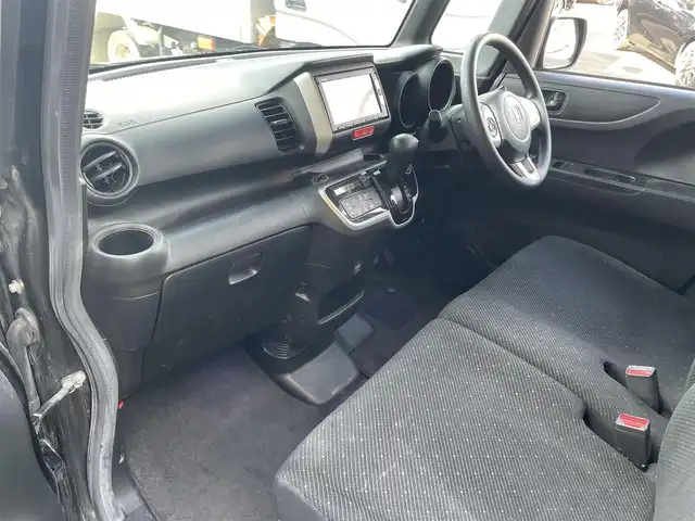 ホンダ Ｎ ＢＯＸ G Lパッケージ 埼玉県 2014(平26)年 9.6万km スマートブラック (株)IDOMが運営する【じしゃロン川越店】の自社ローン対象車両になります。こちらは現金ご利用時の価格です。自社ローンご希望の方は別途その旨お申付け下さい。/純正メモリナビ/Ｂカメラ/両側パワースライドドア/スマートキー/プッシュスタート/オートエアコン/運転席シートリフター/純正１４インチアルミホイール