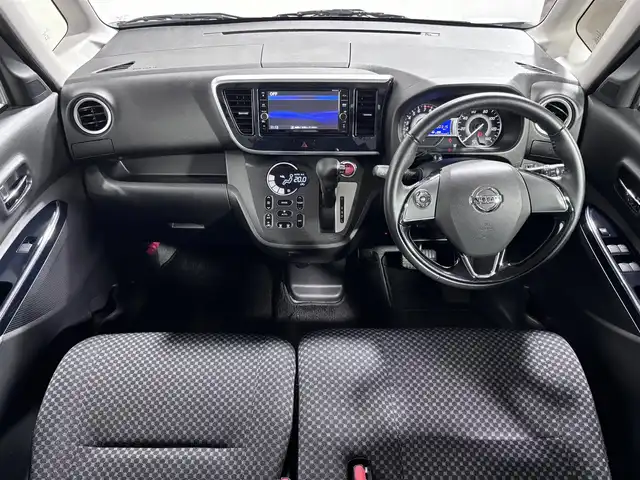 日産 デイズ ルークス ライダーHWSターボ 大阪府 2019(平31)年 3.1万km アメジストブラック/シルキーホワイト 純正9incナビTV 360カメラ シートヒーター 衝突軽減ブレーキ レーンアシスト オートハイビーム スマートキー プッシュスタート パワースライドドア 前後ドライブレコーダー ETC