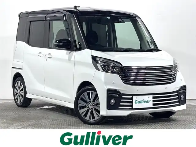 日産 デイズ ルークス ライダーHWSターボ 大阪府 2019(平31)年 3.1万km アメジストブラック/シルキーホワイト 純正9incナビTV 360カメラ シートヒーター 衝突軽減ブレーキ レーンアシスト オートハイビーム スマートキー プッシュスタート パワースライドドア 前後ドライブレコーダー ETC