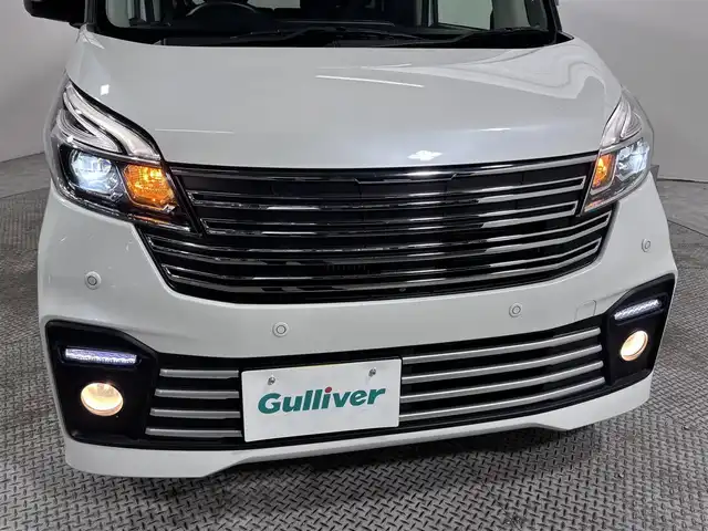 日産 デイズ ルークス ライダーHWSターボ 大阪府 2019(平31)年 3.1万km アメジストブラック/シルキーホワイト 純正9incナビTV 360カメラ シートヒーター 衝突軽減ブレーキ レーンアシスト オートハイビーム スマートキー プッシュスタート パワースライドドア 前後ドライブレコーダー ETC