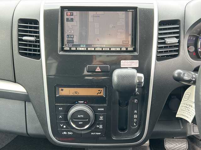 スズキ ワゴンＲ スティングレー X 秋田県 2010(平22)年 7.5万km パールホワイト 社外メモリーナビ/社外CD、TV/純正14インチAW/バックカメラ/４WD/スペアキー