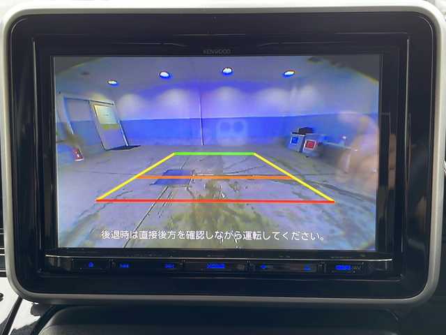 スズキ スペーシア カスタム HYBRID XS ターボ 栃木県 2019(令1)年 7.6万km ブルーイッシュブラックパール3 KENWOOD 8インチナビ/・Bluetooth CD DVD/・TV フルセグ/・バックカメラ/両側パワースライドドア/クルーズコントロール/ハーフレザーシート/衝突被害軽減システム/コーナーセンサー/レーンキープアシスト/LEDヘッドライト/オートライト