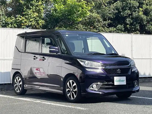 スズキ ソリオ バンディット HV SV 茨城県 2017(平29)年 7.8万km ミッドナイトバイオレットメタリック 衝突軽減ブレーキ/両側パワースライドドア/メモリナビ/フルセグTV/バックカメラ/ETC/クルーズコントロール/オートライト/LEDヘッドライト/ドラレコ/シートヒーター