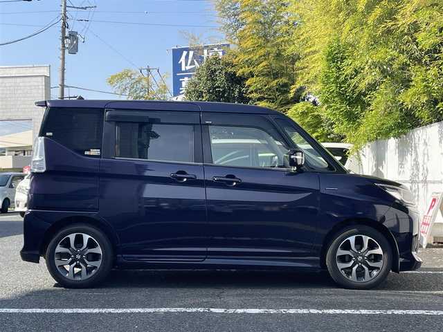 スズキ ソリオ バンディット HV SV 茨城県 2017(平29)年 7.8万km ミッドナイトバイオレットメタリック 衝突軽減ブレーキ/両側パワースライドドア/メモリナビ/フルセグTV/バックカメラ/ETC/クルーズコントロール/オートライト/LEDヘッドライト/ドラレコ/シートヒーター