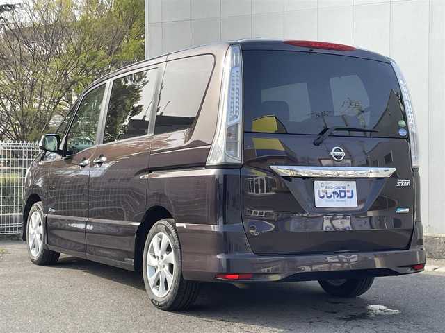 日産 セレナ ハイウェイスター Sハイブリッド 福島県 2013(平25)年 8.6万km オーロラモーヴ (株)IDOMが運営する【じしゃロン福島店】の自社ローン専用車両になります。こちらは現金またはオートローンご利用時の価格です。自社ローンご希望の方は別途その旨お申付け下さい/純正ＳＤナビ/フルセグテレビ/バックカメラ/両側パワースライドドア/革巻ステアリング/クルーズコントロール/ウィンカーミラー/リアサンシェード/ＥＣＯモード