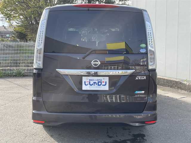 日産 セレナ ハイウェイスター Sハイブリッド 福島県 2013(平25)年 8.6万km オーロラモーヴ (株)IDOMが運営する【じしゃロン福島店】の自社ローン専用車両になります。こちらは現金またはオートローンご利用時の価格です。自社ローンご希望の方は別途その旨お申付け下さい/純正ＳＤナビ/フルセグテレビ/バックカメラ/両側パワースライドドア/革巻ステアリング/クルーズコントロール/ウィンカーミラー/リアサンシェード/ＥＣＯモード