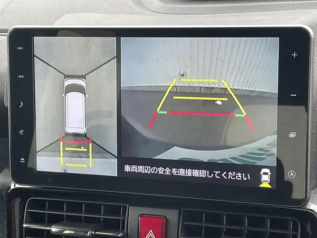 ダイハツ タント カスタム RS 福岡県 2022(令4)年 4.3万km ブラックマイカメタリック スマートアシスト/衝突軽減/レーンキープアシスト/パーキングセンサー/純正９インチナビ（ＮＭＺＮ－Ｙ７２ＤＳ）/フルセグTV/CD/DVD/SD/BT/HDMI/全周囲カメラ/両側パワースライドドア/レーダークルーズコントロール/ハーフレザーシート/前席シートヒーター/純正１５ＡＷ/ビルトインETC/LEDヘッドライト/フォグランプ/電動パーキング/ブレーキホールド/シートバックテーブル/ロールサンシェード/テレビキャンセラー