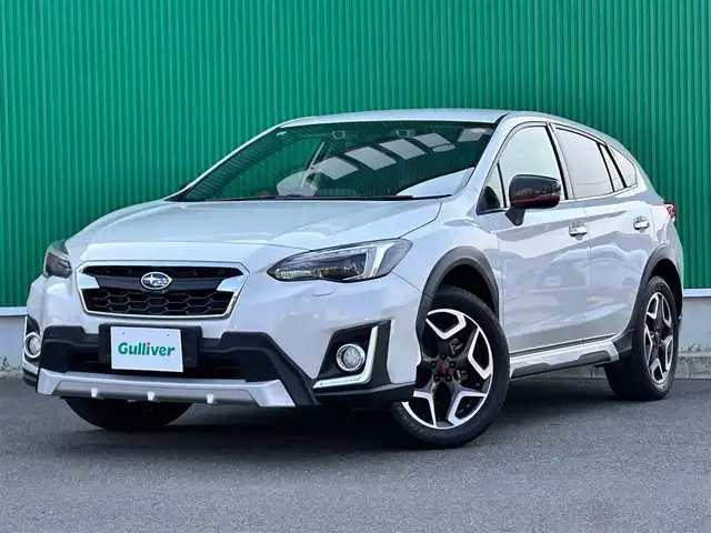 スバル インプレッサ ＸＶ 2．0i－S アイサイト 宮城県 2018(平30)年 7.7万km クリスタルホワイトP アドバンスドセイフティパッケージ/・リヤビークルディテクション/・ハイビームアシスト/＝＝＝/アイサイトVer.3/・プリクラッシュブレーキ/・全車速追従機能付クルーズコントロール/・アクティブレーンキープ/・AT誤発進/誤後進抑制制御/・ふらつき警報/・車線逸脱警報/・先行車発進お知らせ機能/純正8インチナビ（CN-LR830D）/・CD/DVD/・Bluetooth/・フルセグTV/バックカメラ/ETC/ドライブレコーダー/ハーフレザーシート/パワーシート/革巻きステアリング/パドルシフト/ステアリングスイッチ/電動パーキングブレーキ/X-MODE/LEDヘッドランプ/フォグランプ/オートライト/スマートキー＆プッシュスタート/電動格納ミラー/18インチAW/純正フロアマット/W/サイド/カーテン/ニーエアバッグ