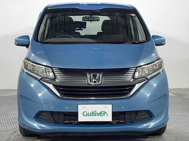 ホンダ フリード G 広島県 2017(平29)年 5万km ブルーホライゾンM 禁煙/純正ナビ/後席ALPINEナビ/バックカメラ/両側パワースライドドア/前後パーキングセンサー/ECONモード/ステアリングスイッチ/アイドリングストップ/オートライト/スマートキー/プッシュスタート/ETC