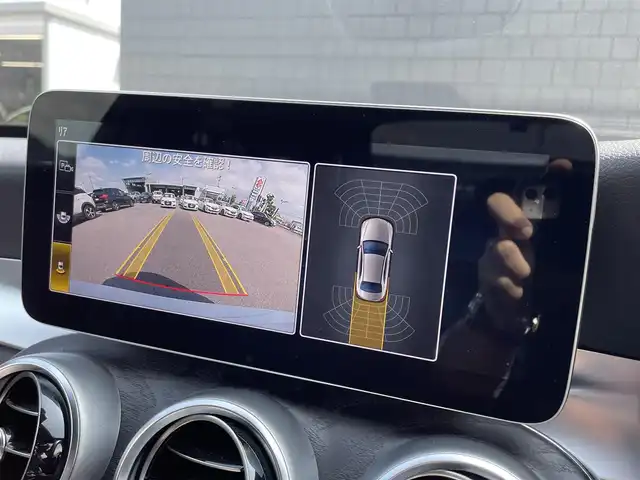 メルセデス・ベンツ Ｃ２２０ｄ ローレウスエディション 滋賀県 2019(令1)年 4.5万km ポーラホワイト 黒革シート/前席シートヒーター/前席パワーシート/レーダーセーフティパッケージ/アクティブブレーキアシスト/ACC/LKA/BSM/衝突軽減ブレーキ/純正ナビ/フルセグTV/BT/USB/バックカメラ/ドラレコ前後/パワーバックドア