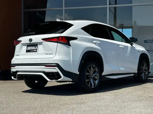 レクサス ＮＸ 300 富山県 2020(令2)年 3.7万km パール ワンオーナー/純正ナビ/AM/FMラジオ/CD/DVD再生/Bluetooth接続/フルセグTV/前後ドラレコ/ヘッドアップディスプレイ/サンルーフ/アイドリングストップ/ACC/プッシュスタート/レザーシート/D/N席パワーシート/D/N席シートヒーター/D/N席エアシート/ETC/バックカメラ