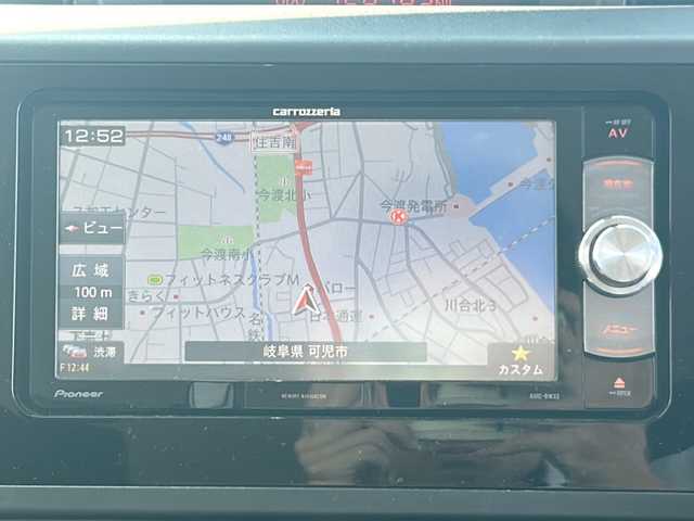 トヨタ タンク X S 岐阜県 2017(平29)年 12.1万km マゼンタベリーマイカM 登録時走行距離120405m/社外７型ナビ/ワンセグＴＶ/CDチェンジャー/AUX/バックカメラ/コーナーセンサー後方/ハロゲンライト/オートライト/ビルトインＥＴＣ/プッシュスタート/スマートキー/スペアキー一本/サイドアンダーミラー/衝突被害軽減システム/片側パワースライドドア/横滑り防止装置/パワーステアリング/パワーウィンドウ/アイドリングストップ